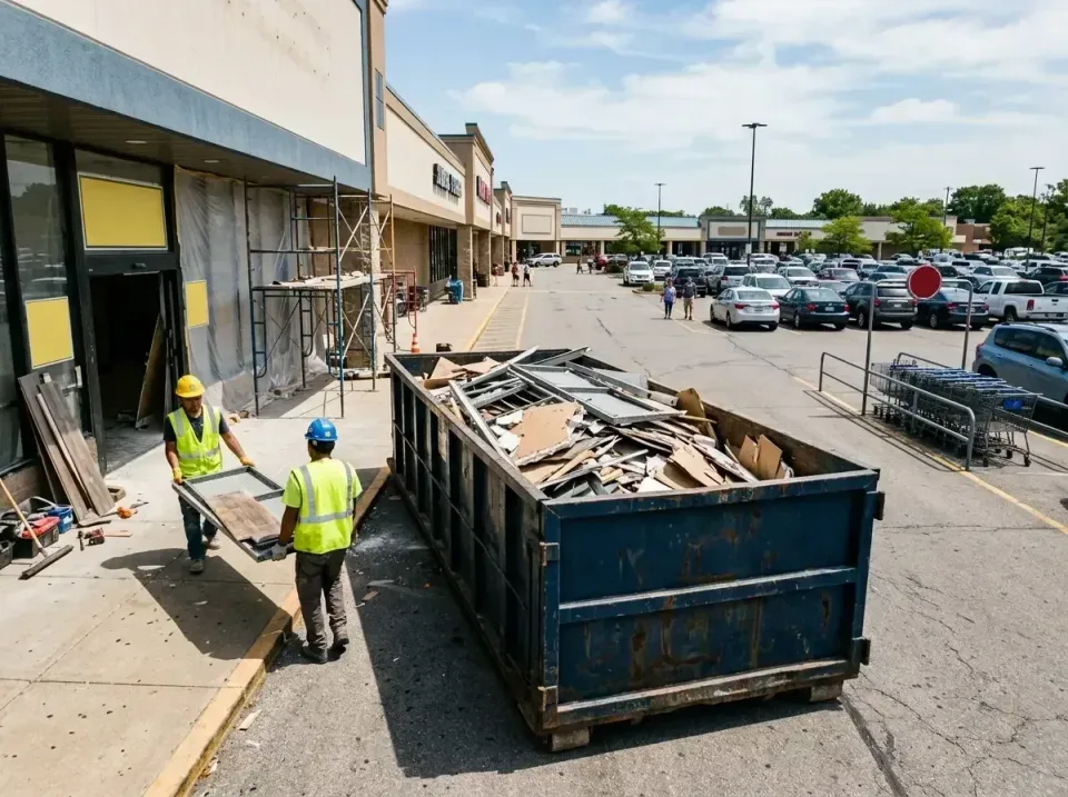 retail-store-renovation-debris-003 — frequently asked questions, Roll-off Dumpster Rentals in Cockeysville, MD